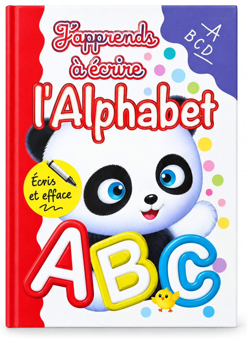 Learn to Write the Alphabet - Write & Erase - Ages 4+
