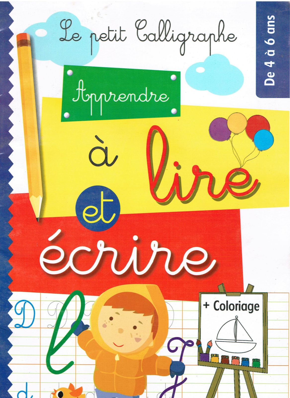 Le Petit Calligraphe - Learn to Read, Write & Color