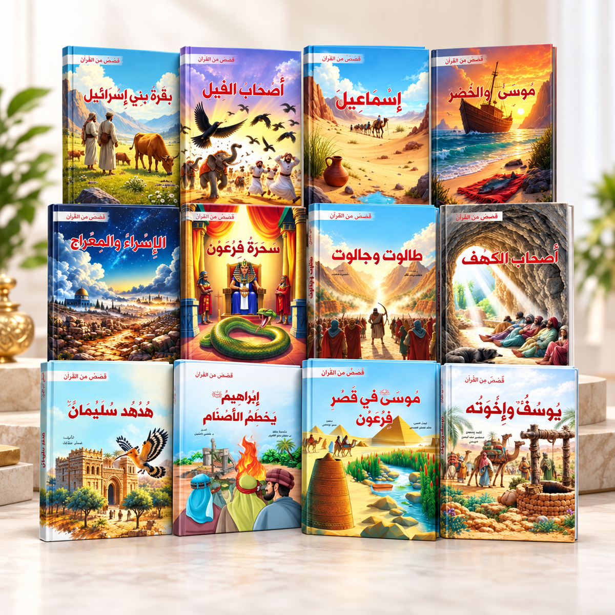 قصص من القرآن - طقم 12 كتاب