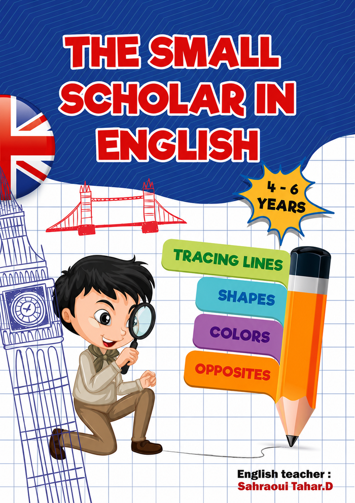 The Small Scholar in English - Advanced Level (Preschool)